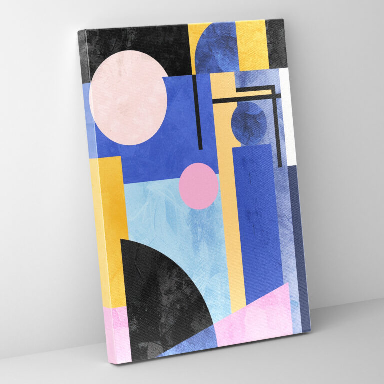 Suprematist Abstract Canvas Print - Suprematism, Home Decoration, Wall Art, Suprematism