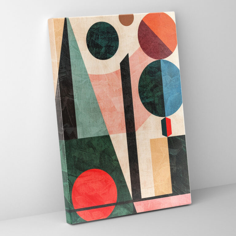 Suprematism Geometric Abstract Canvas Print - Suprematism, Home Decoration, Wall Art, Suprematism