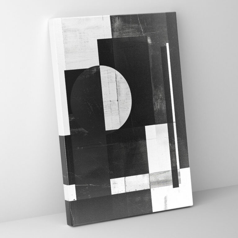 Suprematism Monochromatic Canvas Print - Suprematism, Canvas Print, Home Decoration, Canvas Wall Art