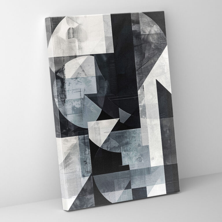 Suprematism Monochrome Canvas Print - Suprematism, Suprematism, Canvas, Monochrome