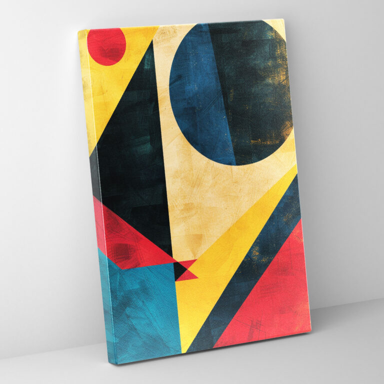 Suprematism Canvas Print - Abstract Geometric Shapes - Suprematism, Wall Art, Canvas, Suprematism