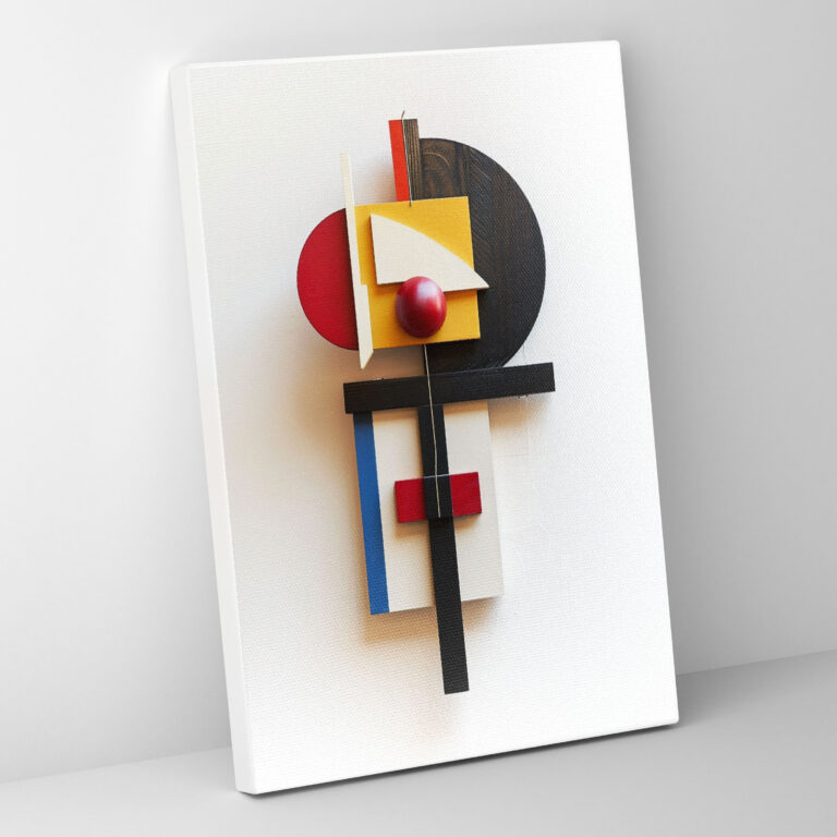 Suprematism Wall Decoration - Primary Colors - Suprematism, Home Decoration, Wall Decoration, Canvas