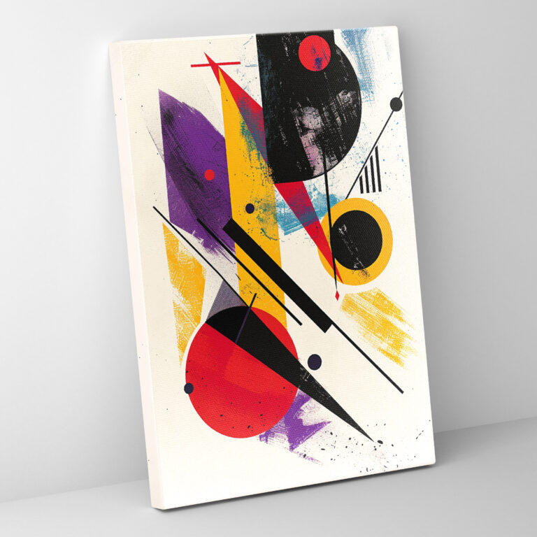 Suprematism Wall Art Canvas Print - Suprematism, Wall Decoration, Canvas Wall Art, Home Decoration