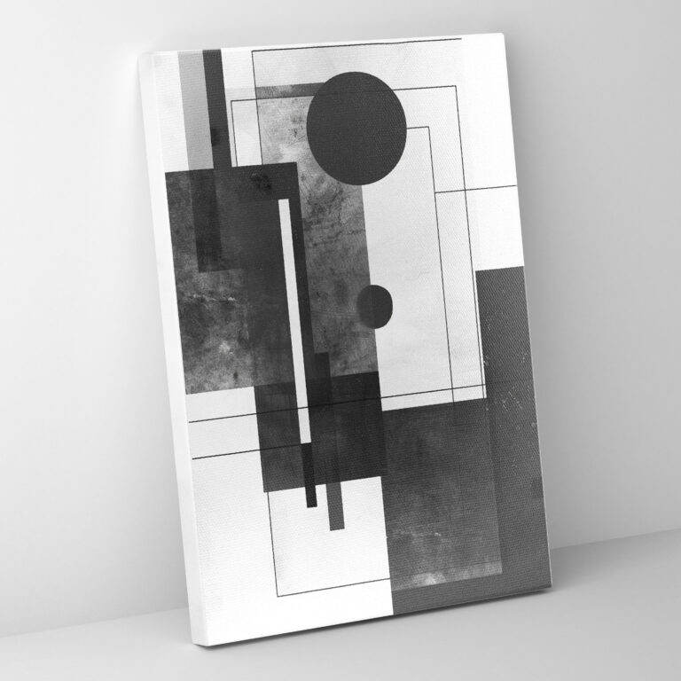 Minimalist Suprematism Wall Art - Suprematism, Canvas Print, Wall Art, Canvas