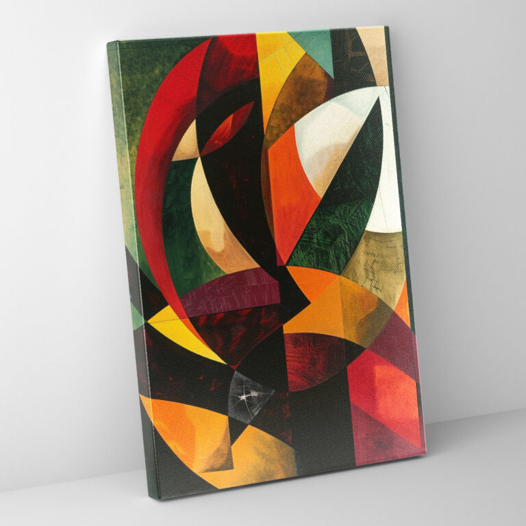 Asymmetrical Suprematism Canvas Print - Suprematism, Canvas Wall Art, Canvas Print, Home Decoration