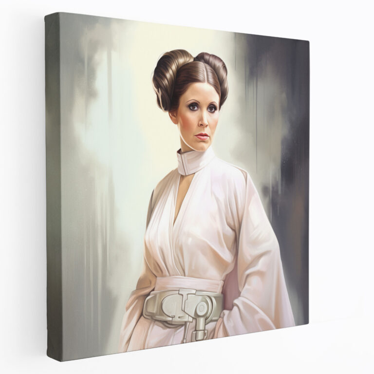 Star Wars Canvas Print - Regal Princess Leia Wall Art - Star Wars, Canvas, Wall Art, Star Wars