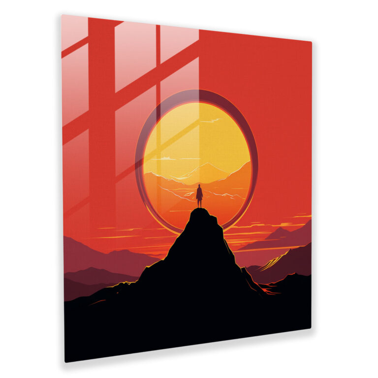 The One Ring Glass Print - The Lord Of The Rings, Lord Of The Rings, One Ring, Glass Print