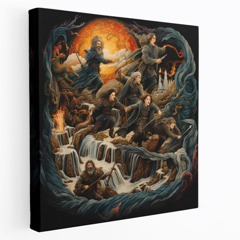 The Lord Of The Rings Wall Art - Fellowship Of The Ring - The Lord Of The Rings, Wall Art, Canvas Print, Fellowship Of The Ring