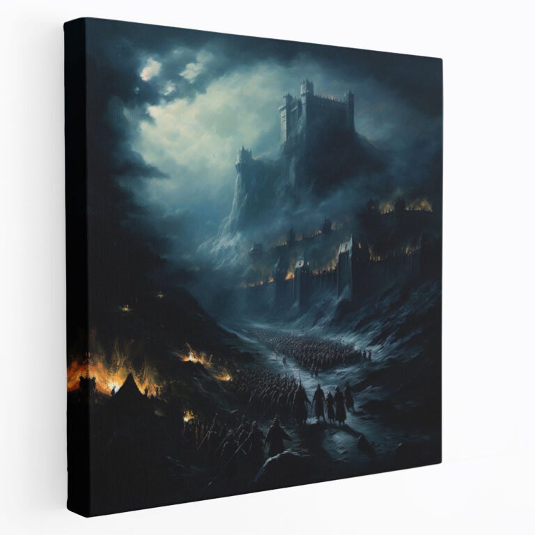 The Lord Of The Rings Wall Art - Battle Of Helm's Deep - The Lord Of The Rings, The Lord Of The Rings, Wall Art, Wall Decoration