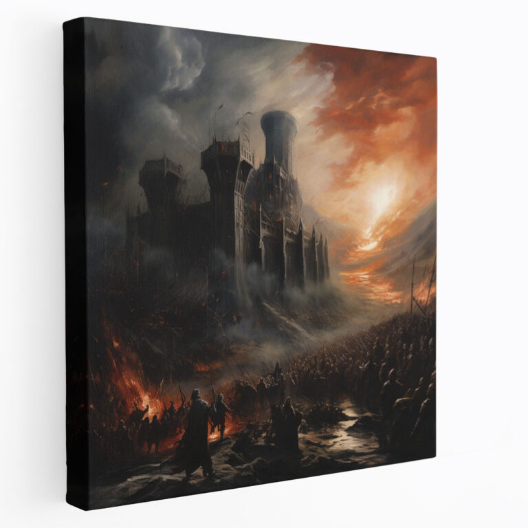 The Lord Of The Rings Wall Art - Helm's Deep - The Lord Of The Rings, Wall Decoration, Wall Art, The Lord Of The Rings