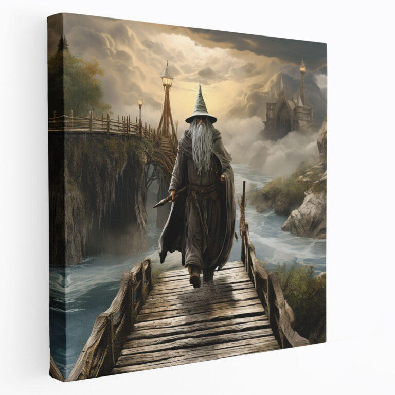 The Lord Of The Rings Wall Art - Bridge Of Khazad-Dûm - The Lord Of The Rings, Wall Art, Canvas, Wall Decoration
