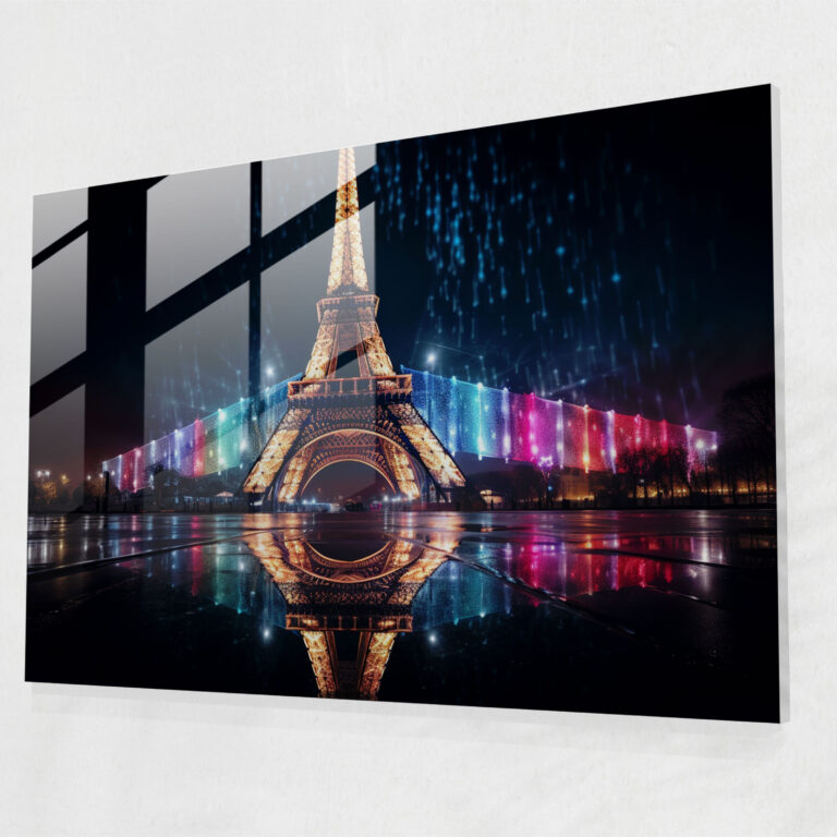 Travel Glass Art - Travel, Glass Art, Iconic Landmark, Home Decoration