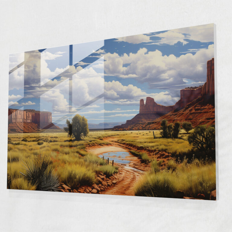 Usa Map Glass Art - United States Of America Map, Modern Art, Realistic Oil Painting, Home Decoration