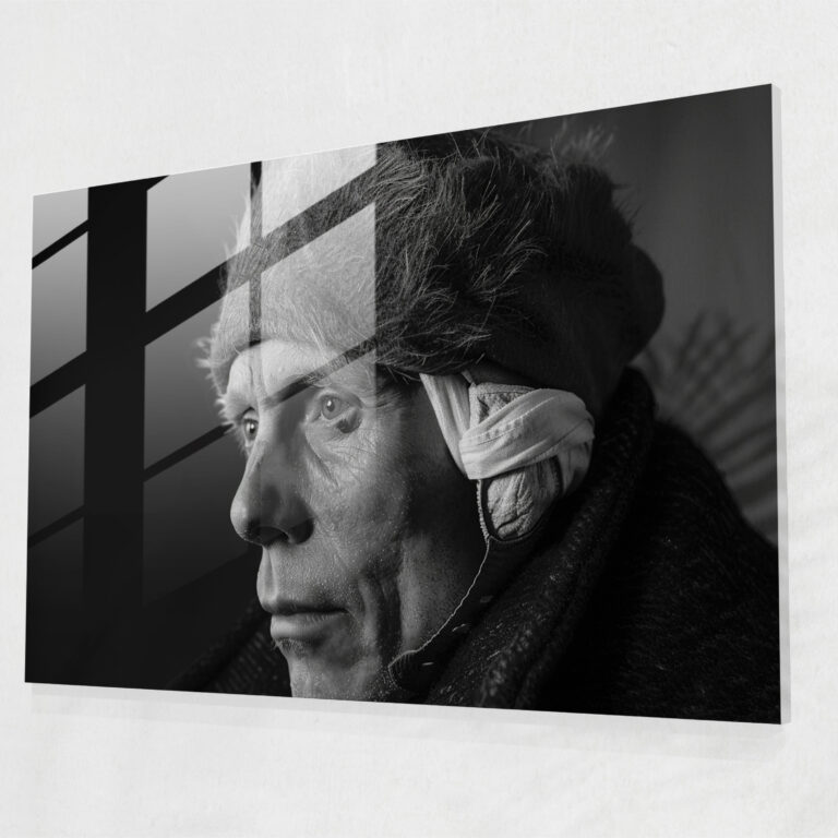 Vincent Van Gogh Wall Decoration - Self Portrait With Bandaged Ear - Vincent Van Gogh, Modern Art, Glass Art, Wall Decoration