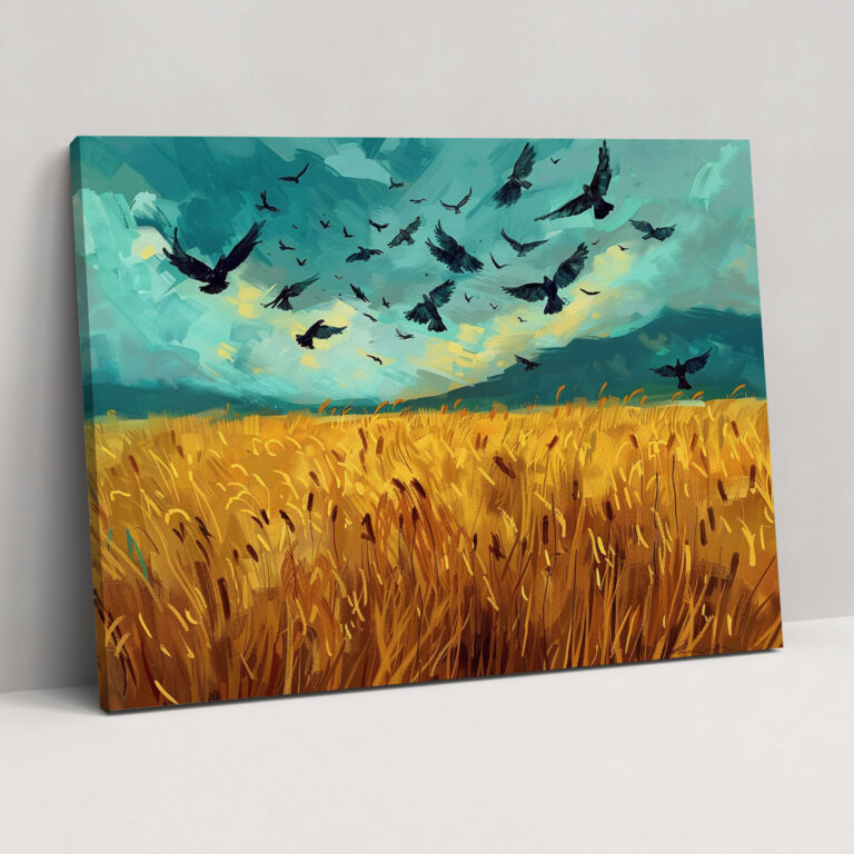 Vincent Van Gogh Wheatfield With Crows Canvas Print - Vincent Van Gogh, Vincent Van Gogh, Canvas Print, Canvas