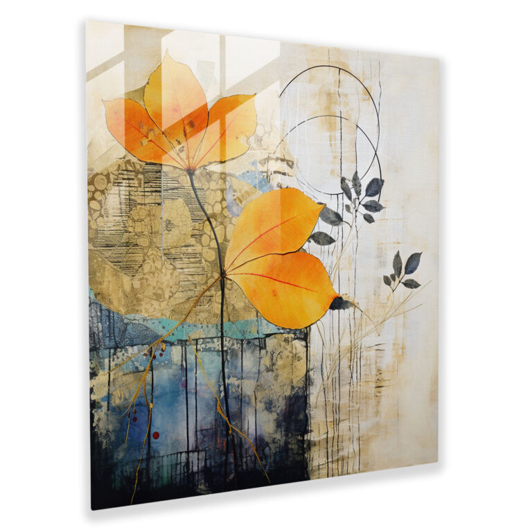 Zen Contemporary Mixed Media Glass Print - Zen, Zen, Home Decoration, Abstract Patterns