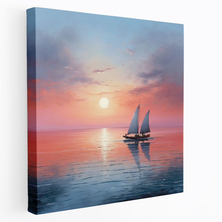 Zen Seascape Canvas Print - Zen, Peaceful, Canvas Wall Art, Wall Art