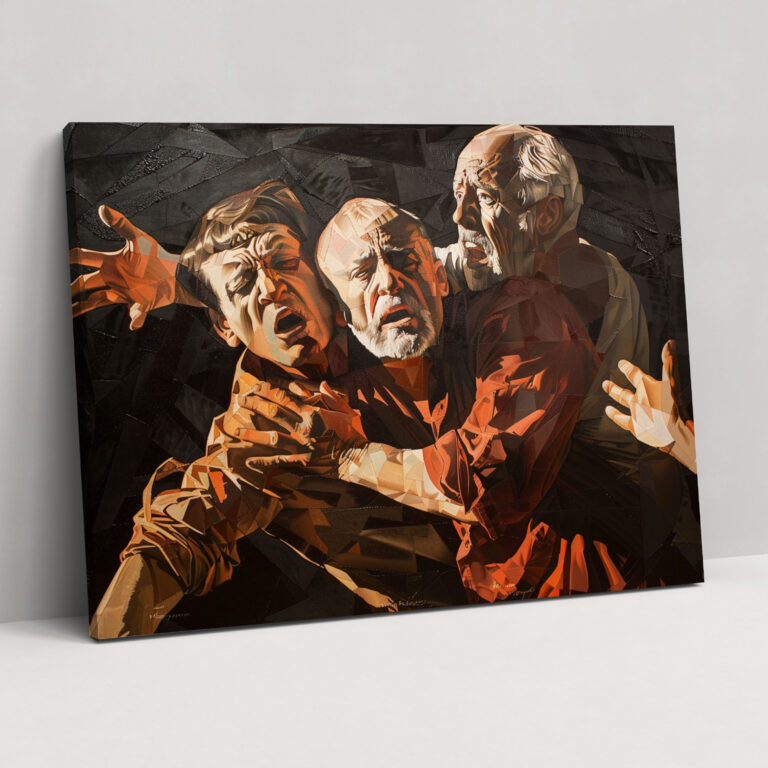 Caravaggio Tarzı Kanvas Tablo - Caravaggio Kanvas Tablo Duvar Sanatı