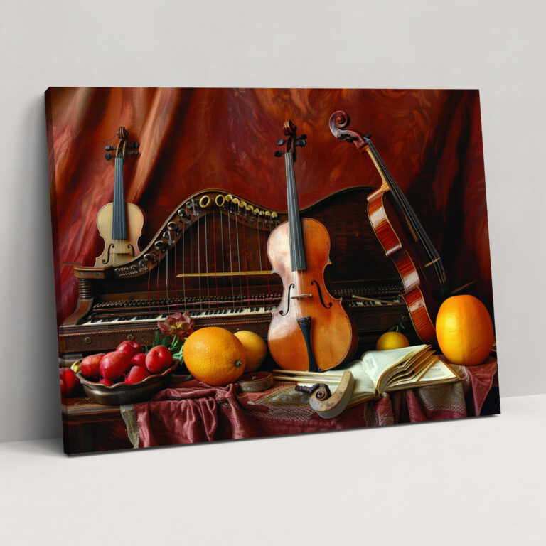 Caravaggio Tarzı Duvar Dekorasyonu - Kanvas Tablo Ev Dekorasyonu