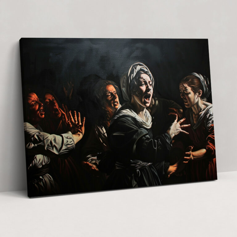 Caravaggio Tarzı Kanvas Tablo - Ev Dekorasyonu için Caravaggio Tarzı