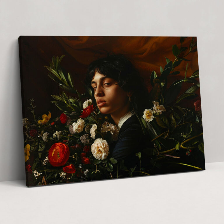 Caravaggio Tarzı Kanvas Tablo - Caravaggio Kanvas Duvar Sanatı