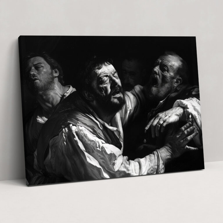 Caravaggio Tarzı Kanvas Duvar Sanatı - Caravaggio Kanvas Duvar Sanatı