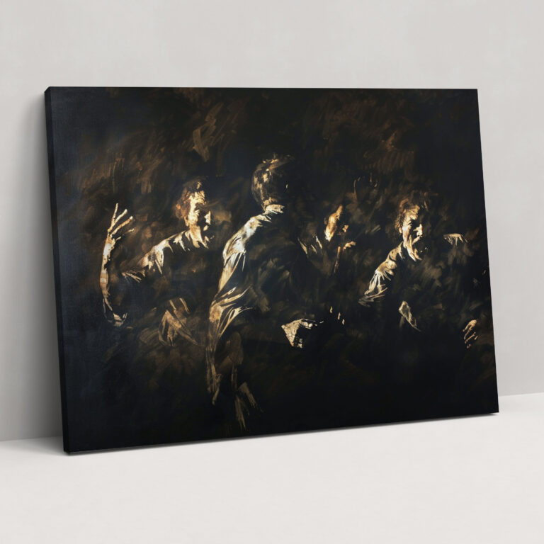 Caravaggio Tarzı Duvar Sanatı - Kanvas Tablo Duvar Sanatı