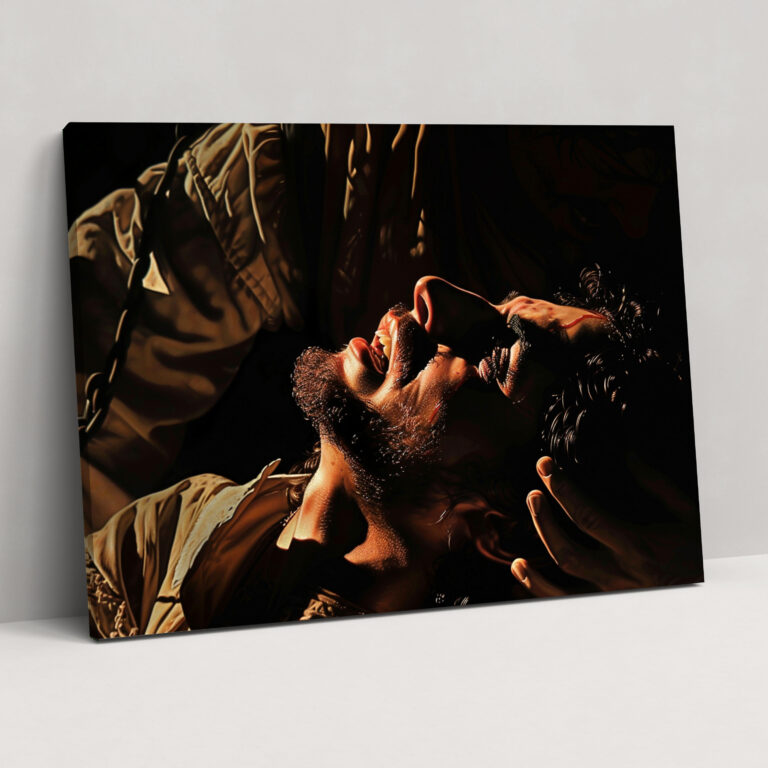 Caravaggio Tarzı Kanvas Tablo - Caravaggio Kanvas Duvar Sanatı