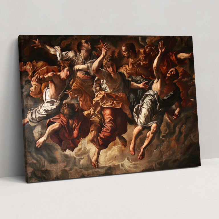 Caravaggio Tarzı Kanvas Tablo - Caravaggio Kanvas Duvar Sanatı Ev Dekorasyonu