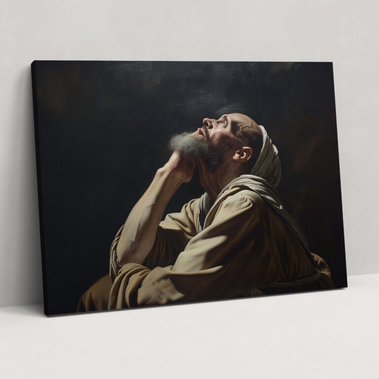 Caravaggio Tarzı Kanvas Tablo - Caravaggio Kanvas Duvar Sanatı