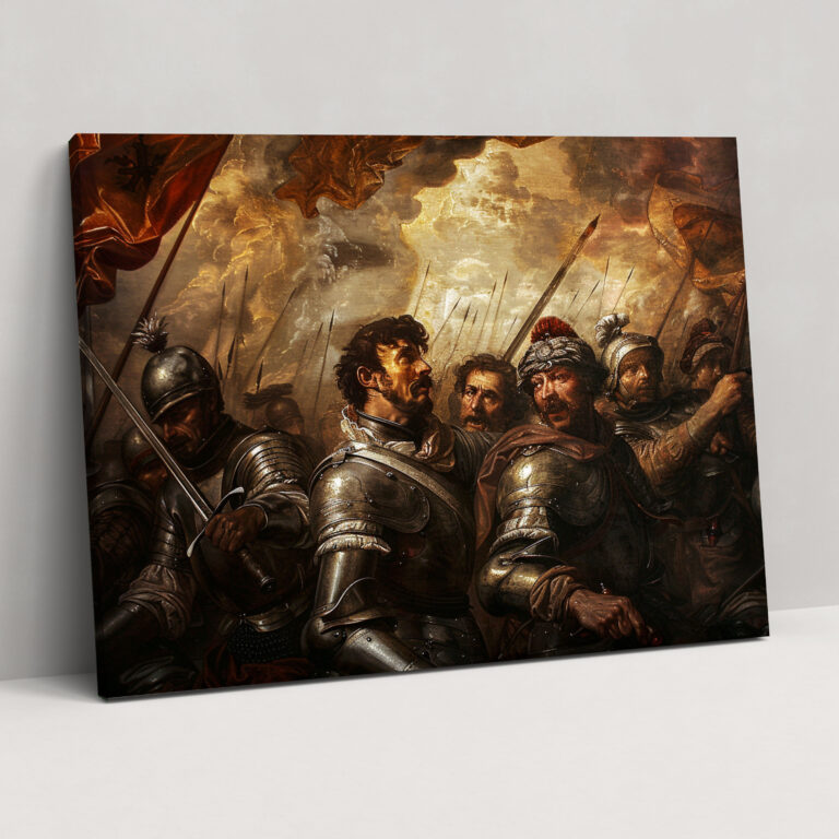 Caravaggio Tarzı Duvar Sanatı - Kanvas Tablo Ev Dekorasyonu