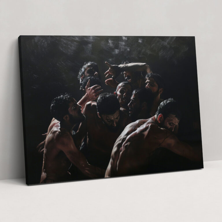 Caravaggio Tarzı Duvar Sanatı - Duvar Dekorasyonu Ev Dekorasyonu Caravaggio Sanatı