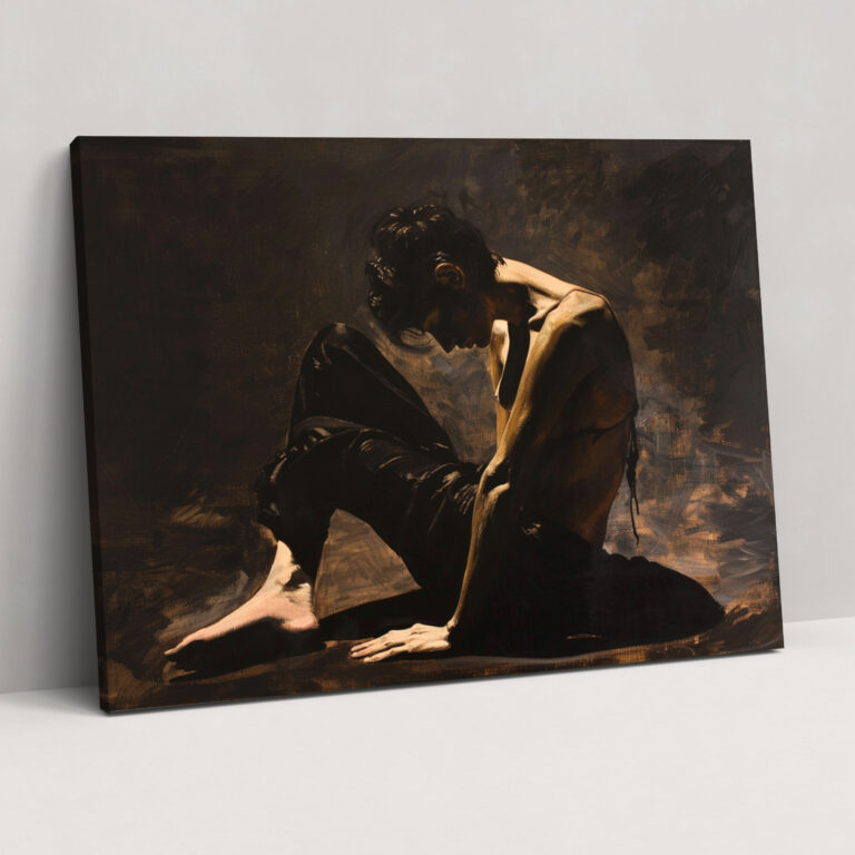 Caravaggio Tarzı Duvar Sanatı - Kanvas Tablo