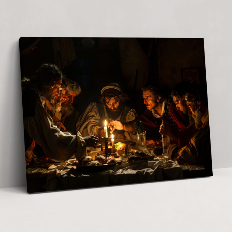 Caravaggio Tarzı Kanvas Tablo - Caravaggio Kanvas Duvar Sanatı