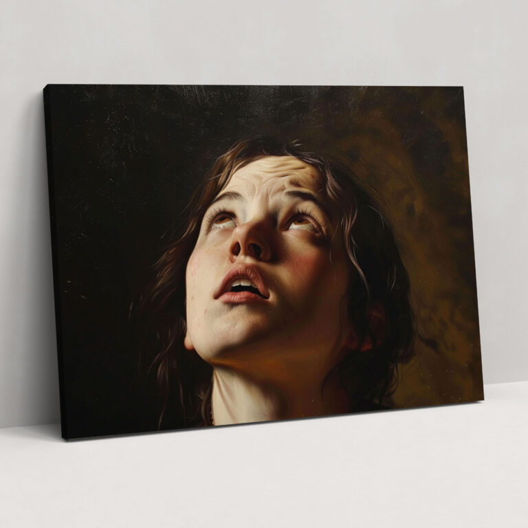 Caravaggio Tarzı Duvar Dekorasyonu - Duvar Sanatı Kanvas Tablo Duvar Dekorasyonu