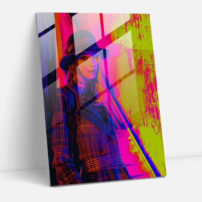Andy Warhol Modern Sanat Cam Tablo - Andy Warhol Cam Tablo Modern Sanat