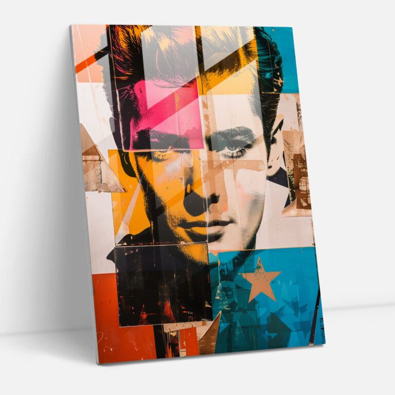 Andy Warhol Duvar Dekorasyonu: Retro Pop Art Koleksiyonu - Andy Warhol Cam Tablo Pop Sanat Modern Sanat