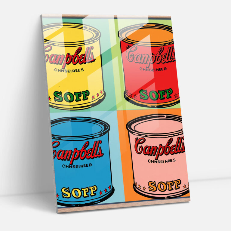 Andy Warhol'un Glass Art - Campbell's Soup Kutuları

Not: Wall Decoration kelimesini Türkçe'de Duvar Dekorasyonu olarak kullanabilirsiniz.