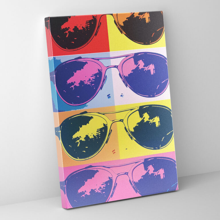 Andy Warhol Kanvas Tablo - Duvar Sanatı Pop Art Ünlü Sanatçı Andy Warhol