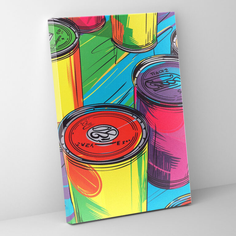 Andy Warhol Kanvas Tablo - Campbell's Soup Cans Duvar Sanatı - Ev Dekorasyonu