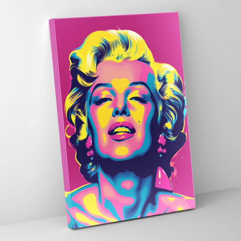 Andy Warhol Marilyn Monroe Portresi Kanvas Tablo - Ev Dekorasyonu