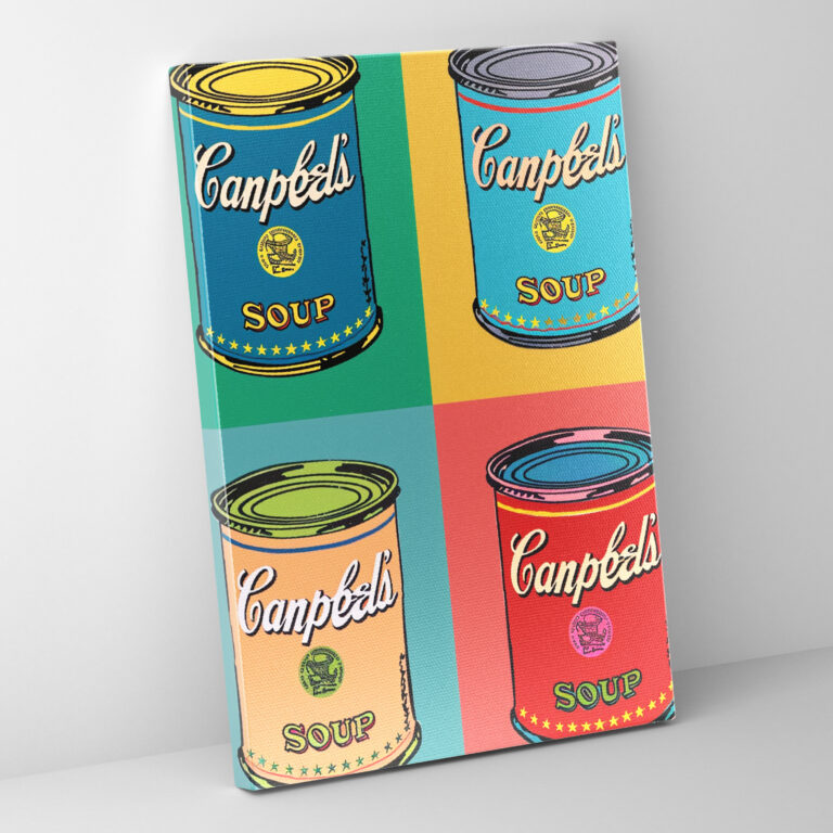 Andy Warhol Duvar Sanatı - Kanvas Tablo Ev Dekorasyonu