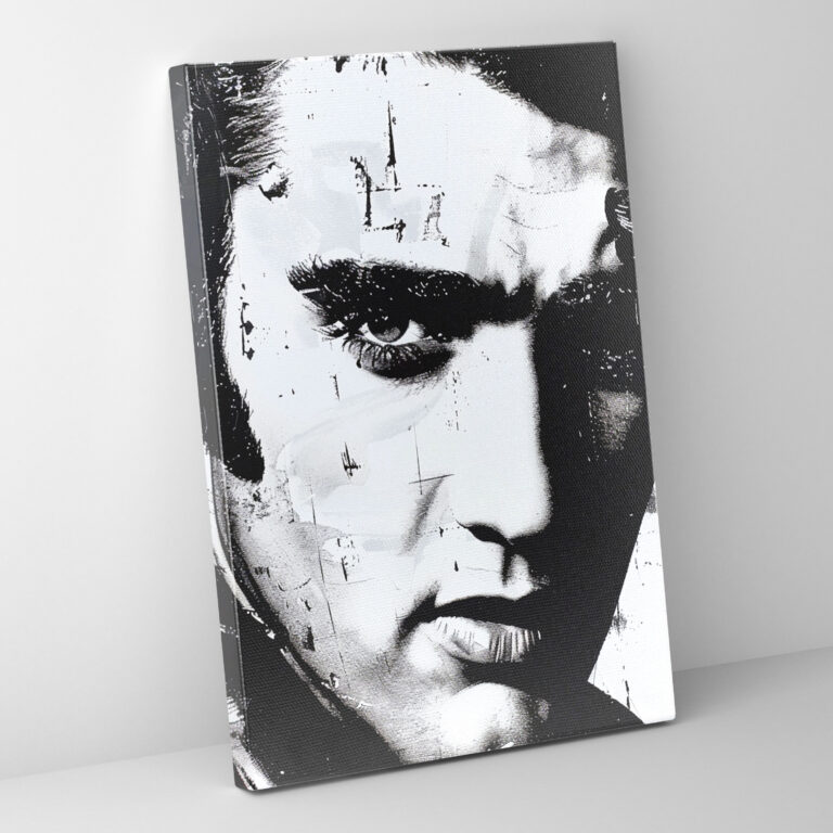 Andy Warhol Elvis Presley Kanvas Tablo - Ev Dekorasyonu Duvar Sanatı