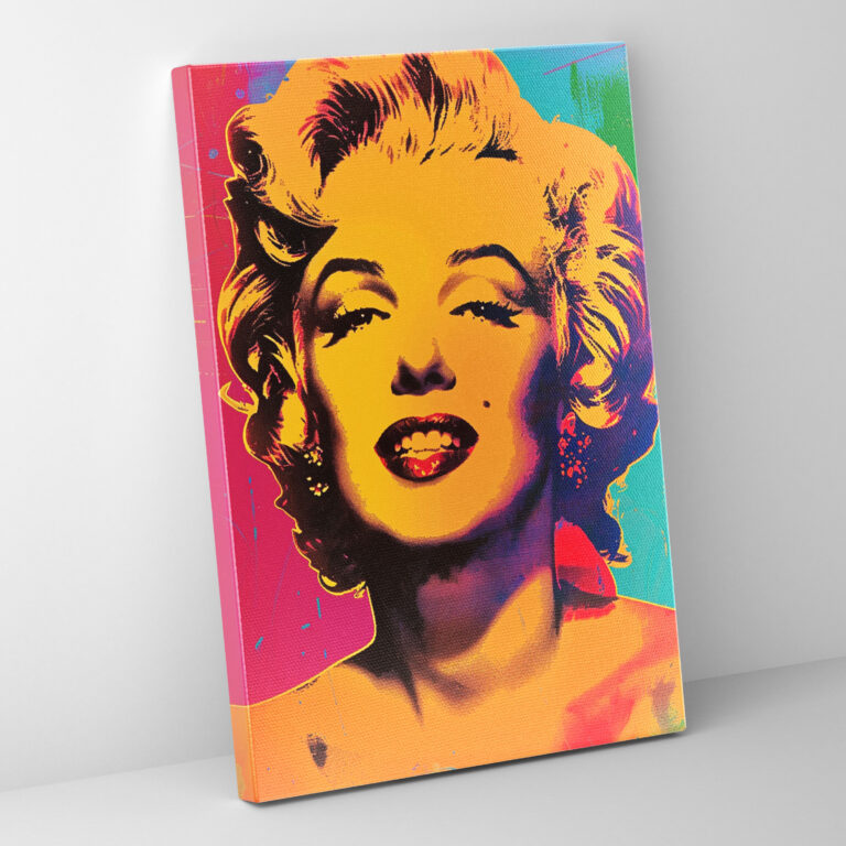 Andy Warhol Marilyn Monroe Kanvas Tablo - Duvar Dekorasyonu ve Sanat