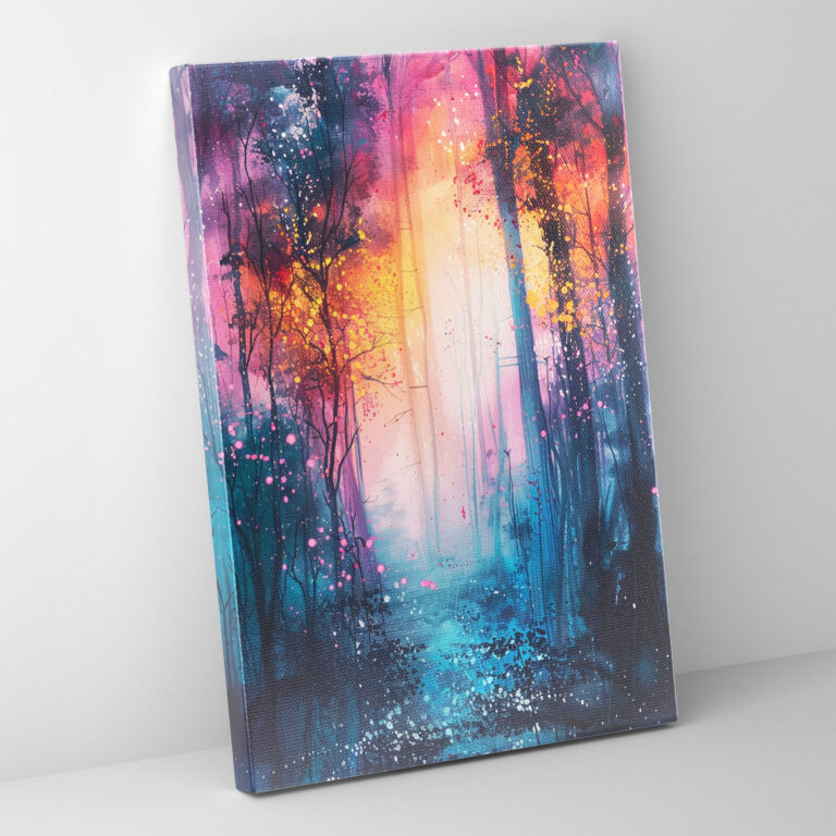 Ashvin Harrison Enchanted Forest Kanvas Tablo - Orman Temalı Duvar Sanatı