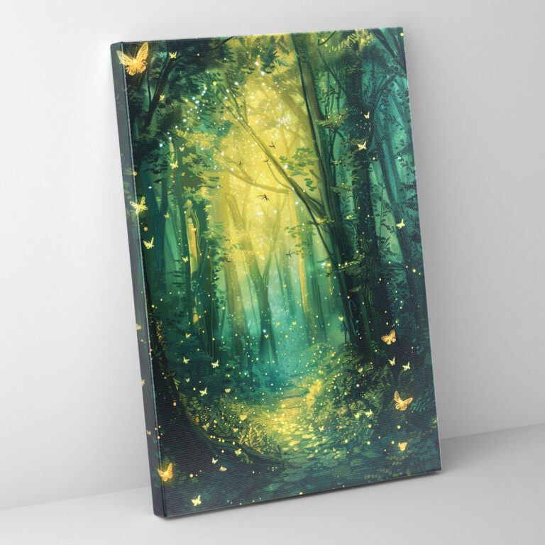 Ashvin Harrison Fireflies Kanvas Tablo - Duvar Sanatı Tasarım Sanat Eseri
