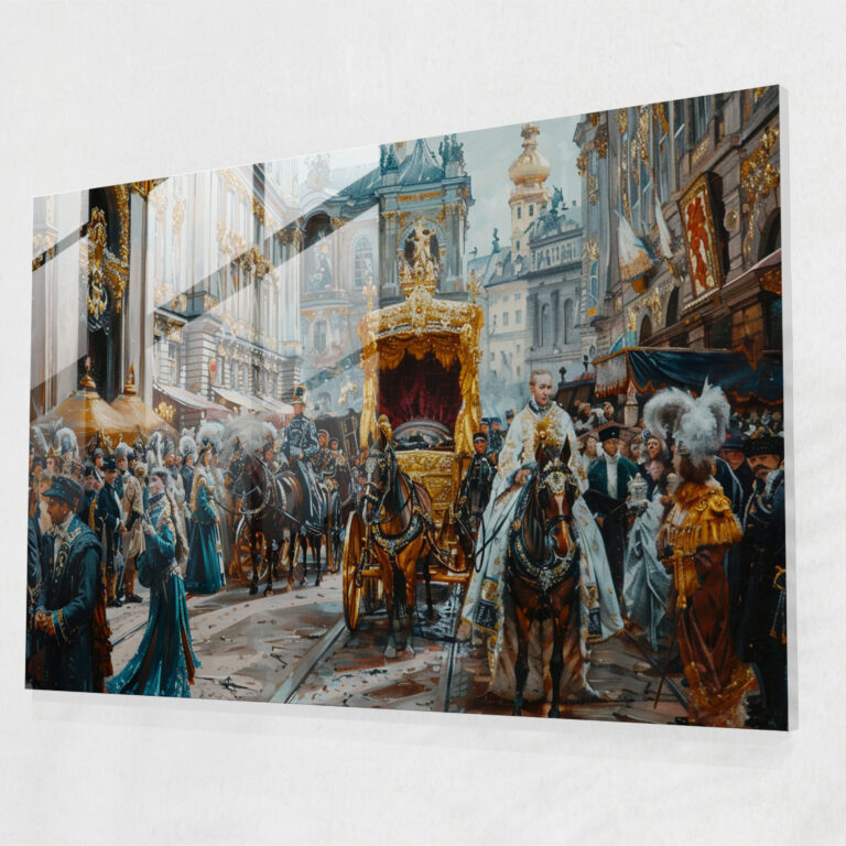 Barok Tarzı Resim Modern Sanat - Kanvas Tablo Ev Dekorasyonu
