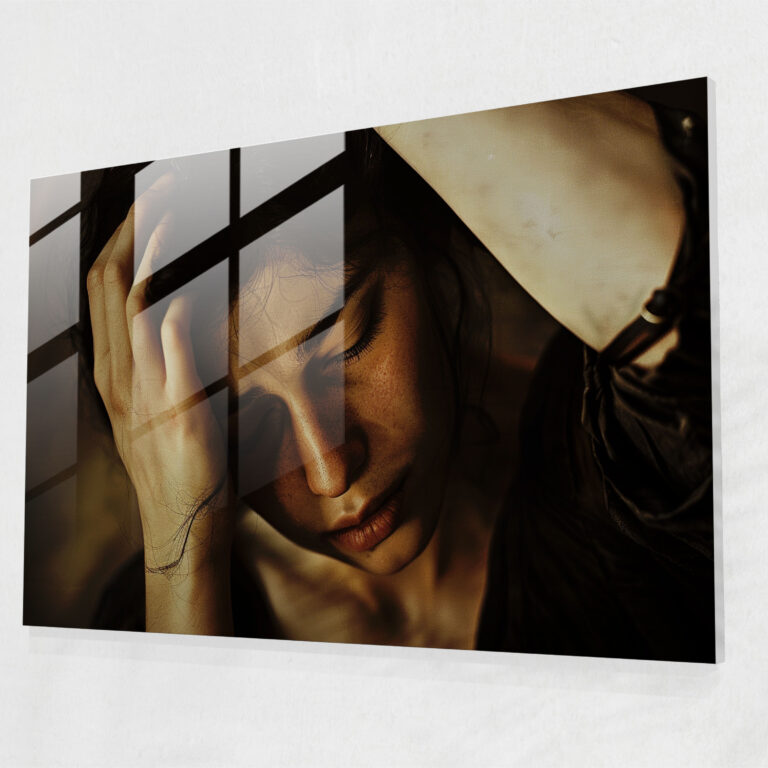 Caravaggio Tarzı Modern Sanat - Dramatik An Yakalandı - Caravaggio Duygusal İfadeler Dramatik Aydınlatma Modern Sanat