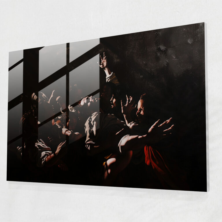 Caravaggio Tarzı Ev Dekorasyonu - Dini Sahne ve Sembollerle - Işık ve Gölge Oyunu