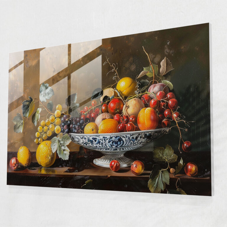 Caravaggio Tarzı Cam Duvar Sanatı - Ev Dekorasyonu Duvar Dekorasyonu Modern Sanat